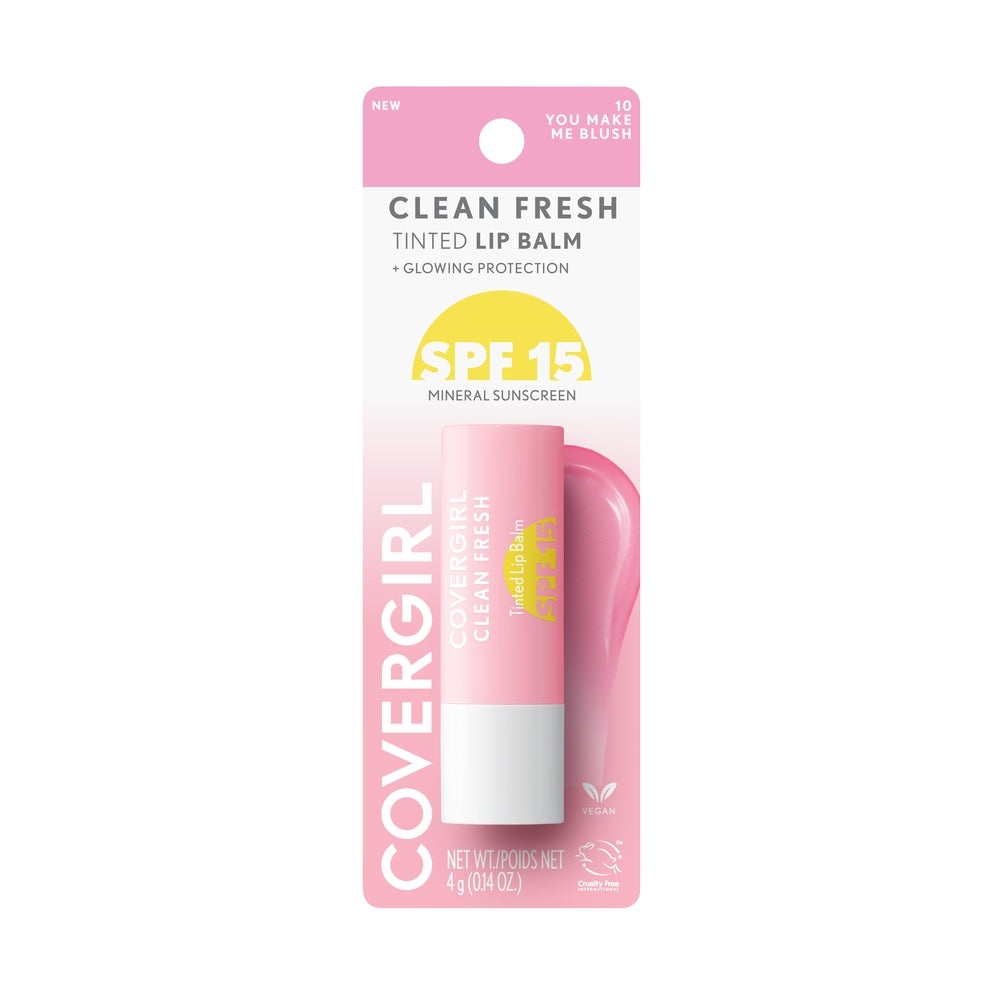 Clean Fresh Tinted Lip Balm SPF 15 Front Pack
