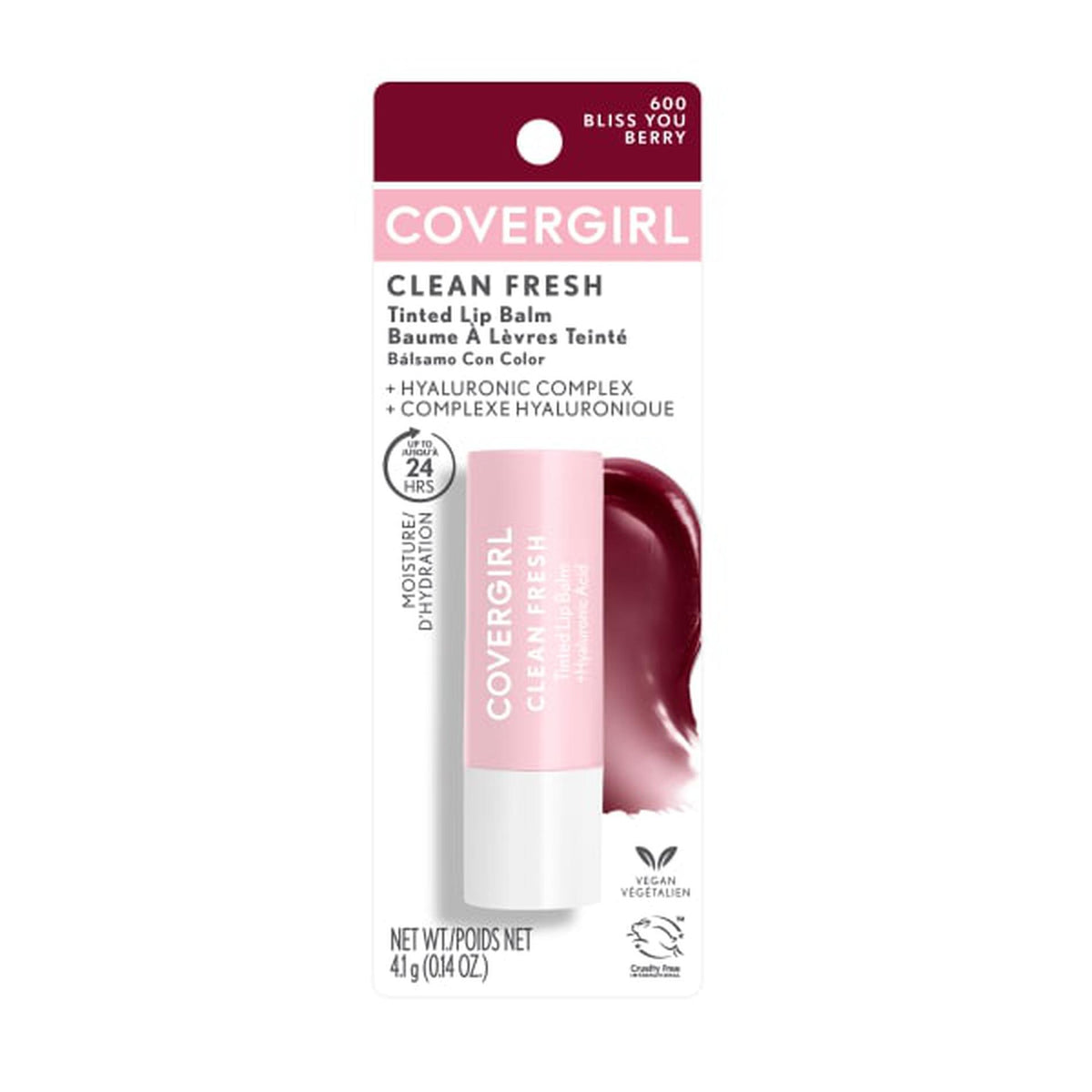 Clean Fresh Tinted Lip Balm Front Pack