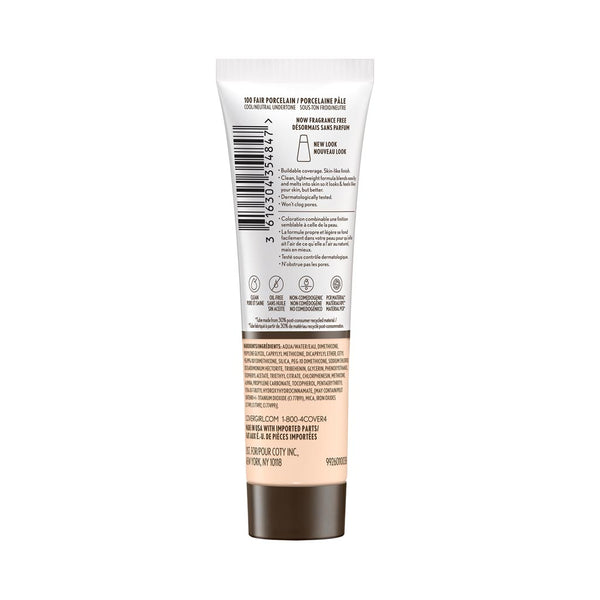 Clean Invisible Foundation Front Pack